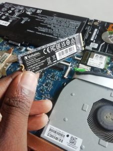 Hydro PC Tech M.2 Nvme SSD Installation Image